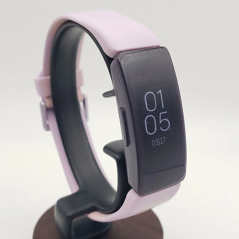 Fitbit Inspire Fitness Tracker Small Lilac Band FB413 Activity Sleep Monitor